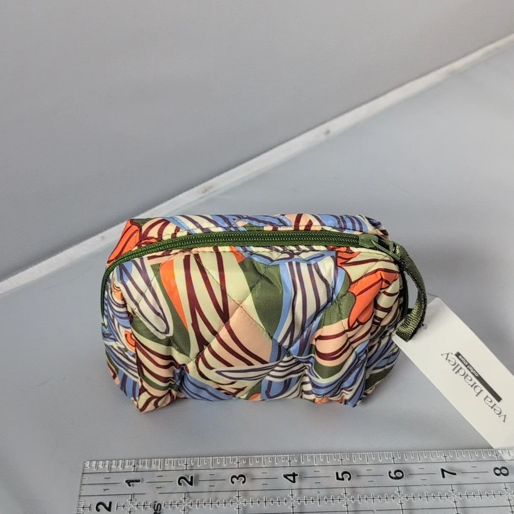 Vera Bradley Outlet Ultralight Essential Small Cosmetic Bag in Dragonfly By